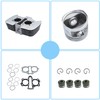 Silscvtt Engine Cylinder with Piston Gasket Replacement for Honda Rebel