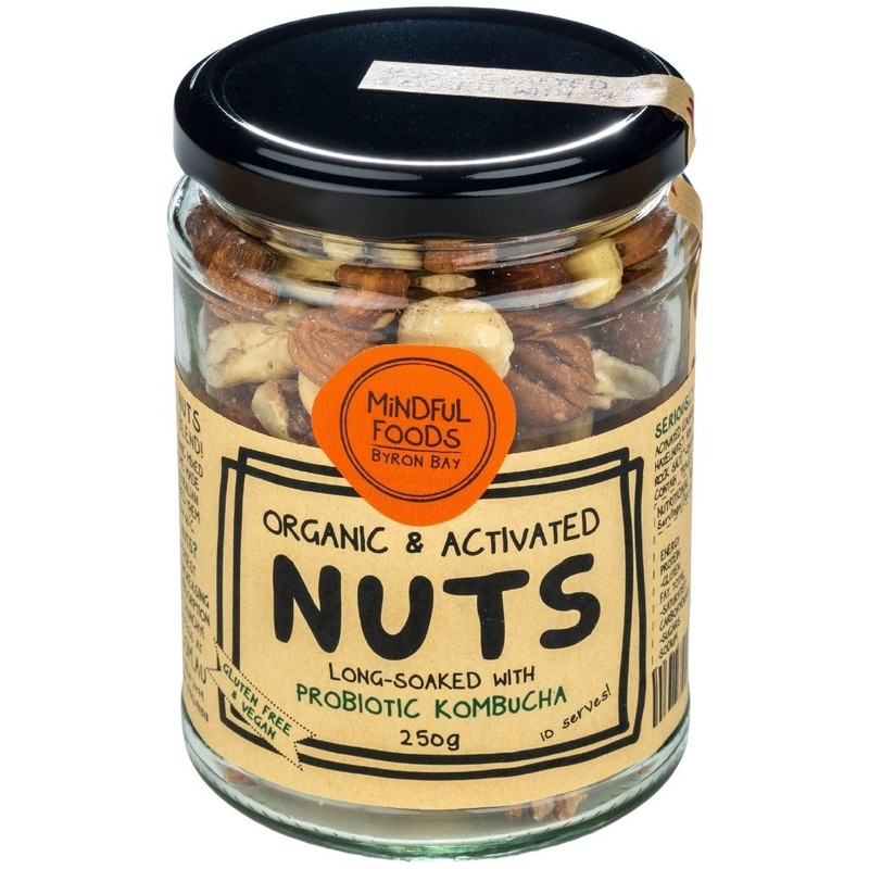 Mindful Foods Mixed Nuts - Organic & Activated, 120g