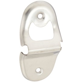 Winco CO-401 Stainless Steel Bottle Opener, Wall Mounted, Medium