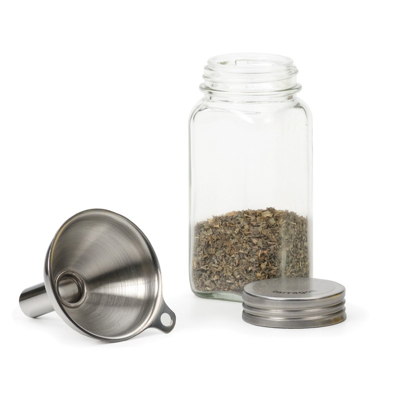 Stainless Steel Funnel - For Filling Narrow Jars and Bottles,