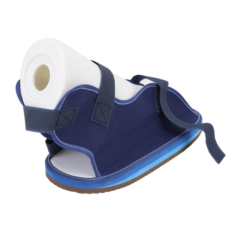 Plaster Cast Shoes Thick Soled Open Toe Heel Broken Foot