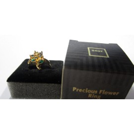 Avon Precious Flower Ring Size 9 Costume Jewelry 1992