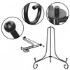 Black Iron Picture Frame Stand, 4 PCS 6 Inch Adjustable