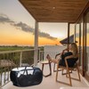sourcing map 2pcs Collapsible Laundry Baskets, Mesh Laundry Hamper with