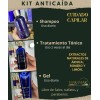 Kit Anticaida Shampoo + Gel + Suero Crecimiento Terramar