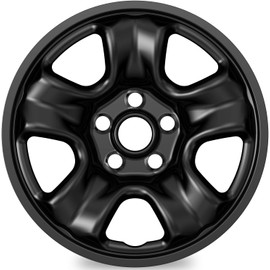 Paanlok 4-Pack 16 Wheel Skins Hubcaps for Honda CR-V 2012-2016 | OEM Steel Wheel Replacement Covers | Snap-On ABS PC Anti-Rust Rim Protector | Factory Fit Only (Gloss Black)