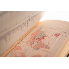 The Economist Diaries 2024 Diary and Business Planner - Week to View Pocket Diary with Luxury Leather Cover - Blue