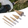 Step Drill Bits Serrated Spiral Bits High Speed Steel Woodworking