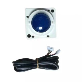 DIY Retro Arcade 2 Inch Blue Ball Arcade Game Trackball Compatible With Jamma 412-in-1 Game Elf