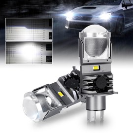 Opplight H4 LED Headlight, Explosive Light, H19 LED Headlight, Genuine Replacement, Hi/Lo Switching, Compatible with New Standard Vehicle Inspection, Equipped with High Brightness LED Chip,