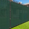E&K Sunrise 6' x 50' Green Fence Privacy Screen, Commercial
