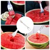 Watermelon Cutter, Melon Cutter, Watermelon Slicer, Pineapple Cutter, 2-in-1 Fruit