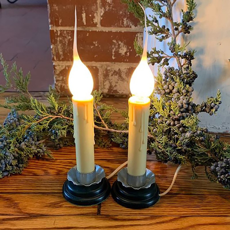 Silicone Dipped Candle Bulbs, 5W Night Light Bulbs, C7/E12 Candelabra