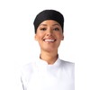 Chef Works Unisex Sustainable Cool Vent Chef Beanie , Black,