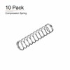 DTGN 1.2x12x50mm(DxODxL) Compression Springs, 10 Pack Ideal for Machinery, Spring