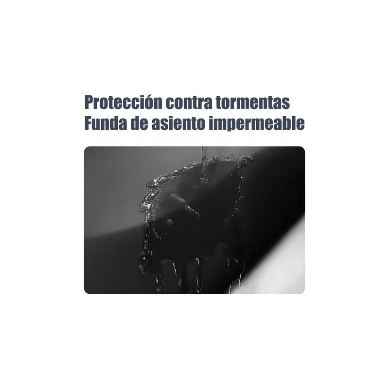 Funda De Asiento Impermeable Para Motocicleta