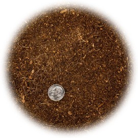 Premium Organic Coconut Coir Mix for Home Gardening - All Natural Soil Amendment - PH Balanced and Double Washed Coco Coir by Gardenera (5 Quart Bag)