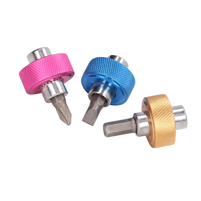 3pcs Short Screwdriver Cross Flat Head Screwdrivers Universal for Repairing