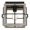 Tawson Amos Modern Farmhouse 1-Light Flush Mount Light with Hand