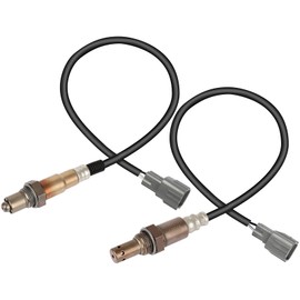 QIJIAUTO O2 Oxygen Sensor Compatible for Toyota Tacoma 2005-2011 2.7L, Upstream & Downstream, 2-PC Set, Replace# 8946704010, 8946733130