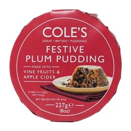 Cole's Festive Plum Pudding - 8oz (227g)