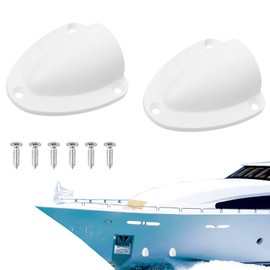 Cover Clamshell Vent Boat Marine Yacht for Ventilator Vent [Pack of 2] with 6 Screws Clamshell Boat Sailing Sailing Sailing Kayak