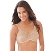 Lilyette Bali Minimizer Bra, Lacey Underwire Bra with Full-Coverage &