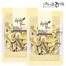 Green Herbal 국내산 옻나무 슬라이스 300gx2개 Domestic Lacquer Tree Slices 300g x 2 pcs