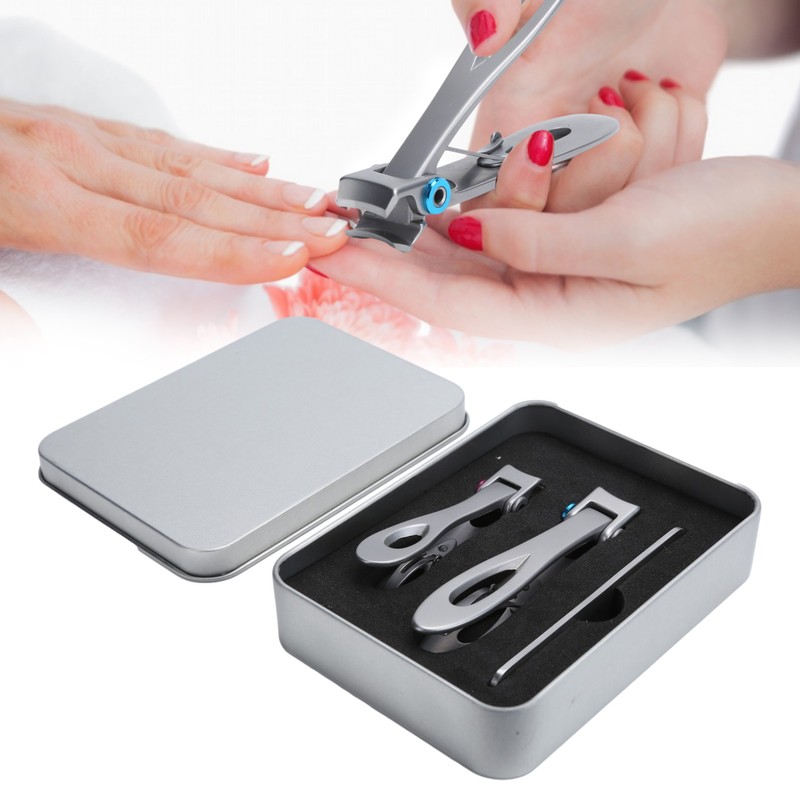 Nail Clipper Big Mouth Nail Cutter File Dead Skin Removal