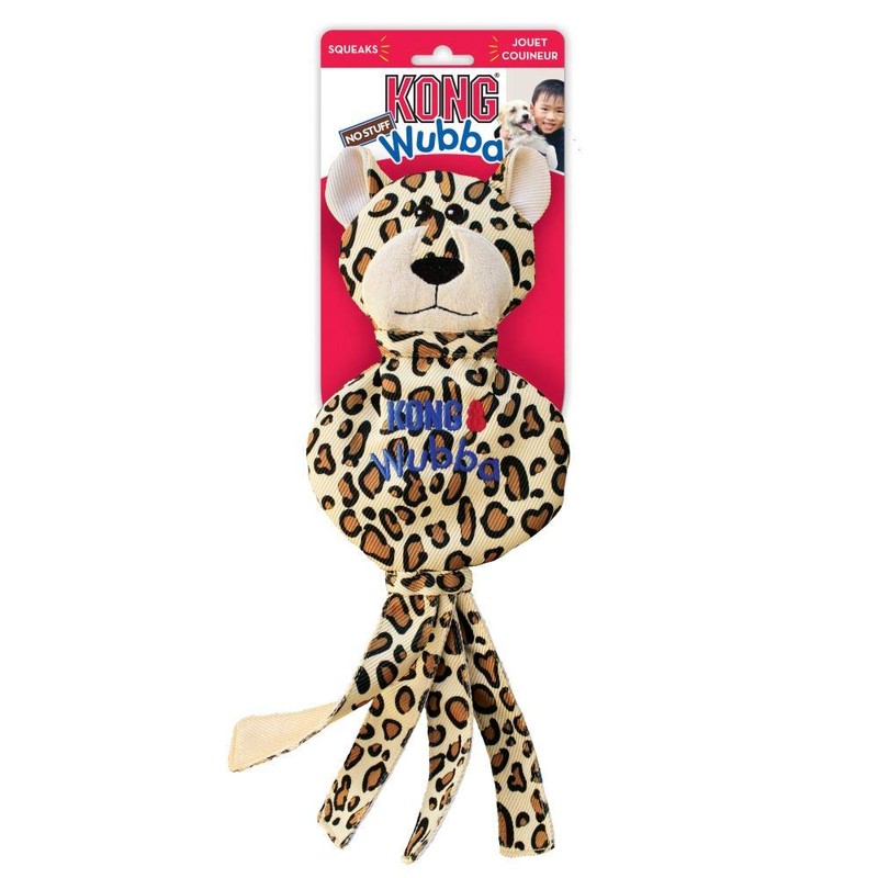 KONG Wubba No Stuff Cheetah