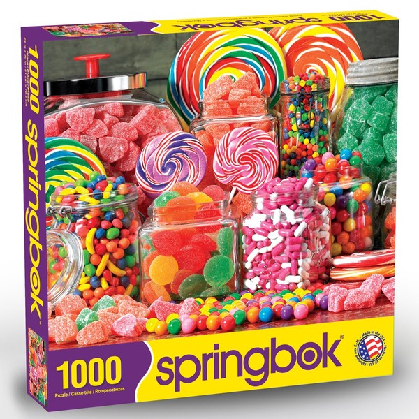 Springbok's 1000 Piece Jigsaw Puzzle Candy Galore