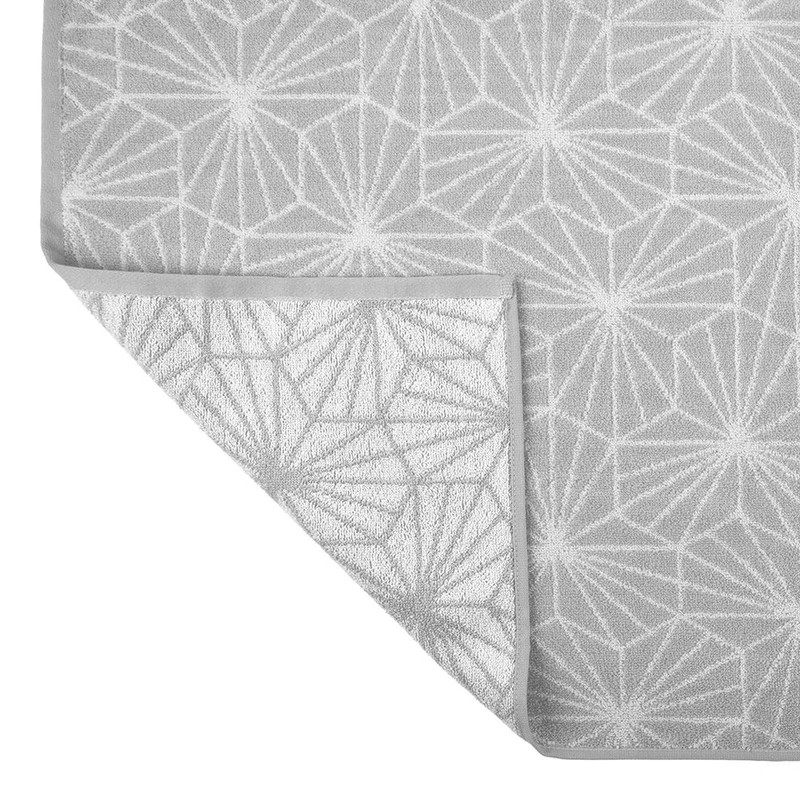 Allure Geometric Design Bath Towel, Pack of 2, 70 x
