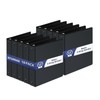 Bulk 10 Packs 1-1/2 -Inch 3-Ring Binder with Pockets, 1.5