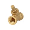 Brass Check Valve Angled Seat 1/2 Inch