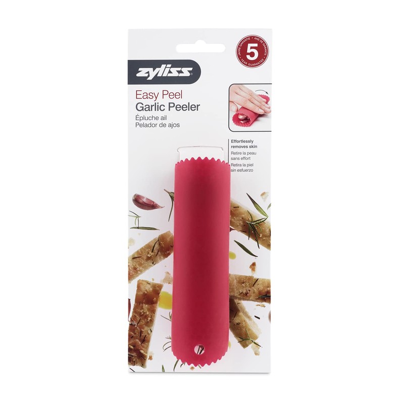 Zyliss Garlic Peeler - Silicone Garlic Peeler Tube Roller for