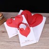 BESTOYARD Handbag, Paper Bag, Heart Shape, Gift Bag, Wrapping Bag,