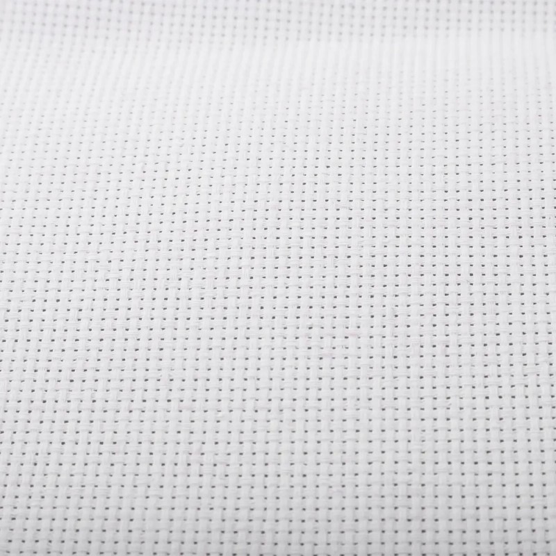 Tela Para Punto De Cruz Para Aida, Blanca, 30 X