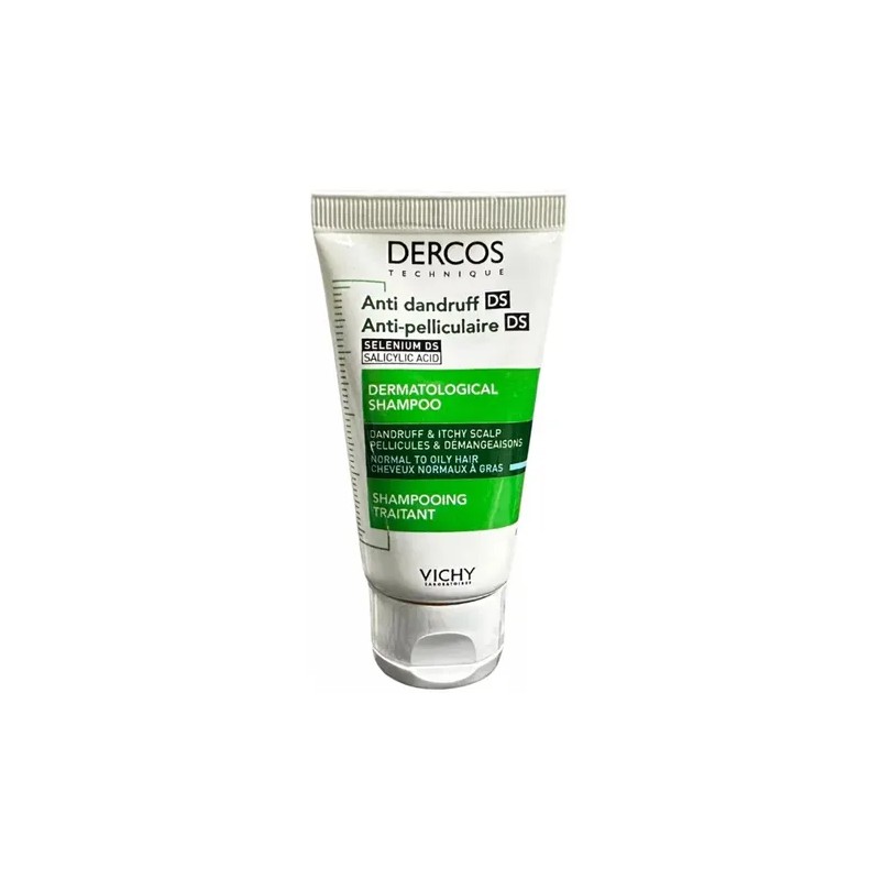 Dercos Shampoo Control Caspa Cabello Normal A Graso 200 Ml