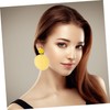 Healvian 1 Pair Cute Orange Shape Dangle Earrings for Women