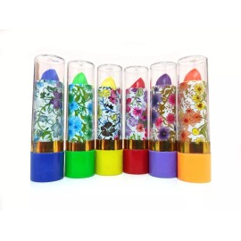 MX 60 Labiales Mágico Floral Para Labios Con Aroma