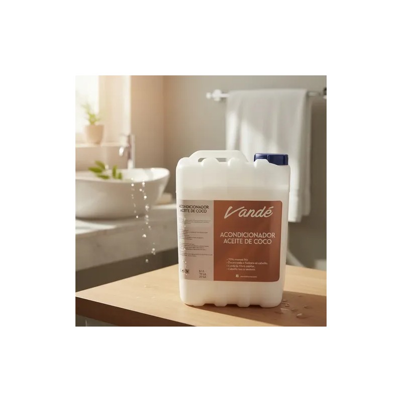 Acondicionador Vandé Aceite Coco 20 Lts.