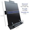 Yuetshuni Desktop Document Holder, Black Paper Holder Stand for Desk,