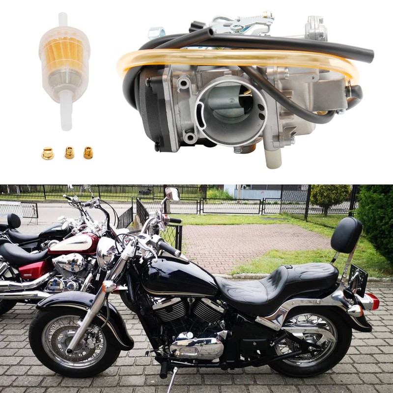 LIDSCURA 1995-2005 Carburetor Replacement for Kawasaki Vulcan 800 VN800 Intake,
