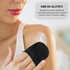 3-piece self-tanning applicator with 1-piece storage bag, self-tanning gloves, back