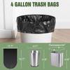 Cilamo Small Trash Bags 200 Counts - 4 Gallon Trash