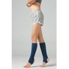 Ecroon Women's Girls Ballet Leg Warmers with Heel Hole Leg