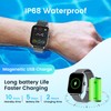 Smartwatch Fitness Watch with Phone Function Pedometer Sleep Monitor: Smart