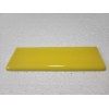Daltile Sunflower Yellow Ceramic Tile Bullnose Backsplash Curved Edge Subway