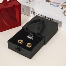 Jewelry Accessory Gift Packaging Box - 4 Colors LM-1005445 Pink/ONE 4ea