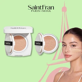 Saint Franc [Basic Package] 1 Eclat Pact (Main Product) + 1 Refill / 세인트프랑 [기본패키지] 에끌라 팩트 본품 1개+리필 1개